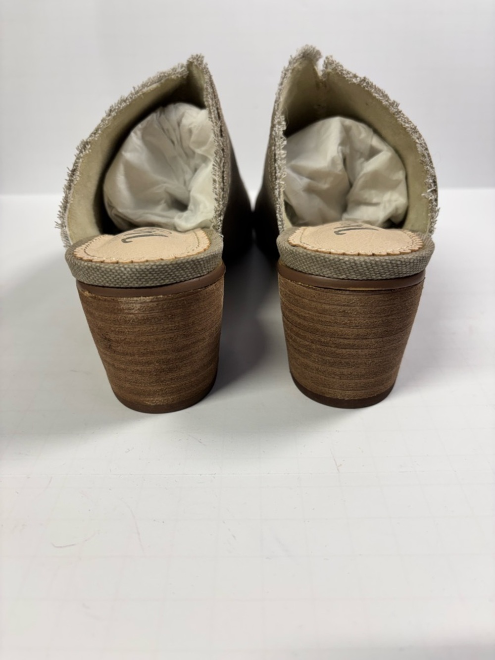 ✨Very G Bianca Taupe Mules Size 8 - Picture 8 of 11